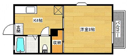 広島県東広島市高屋町稲木 西高屋駅 1K アパート 賃貸物件詳細