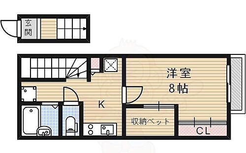 レオパレスグリーンアベニュー 2階 1K 賃貸物件詳細