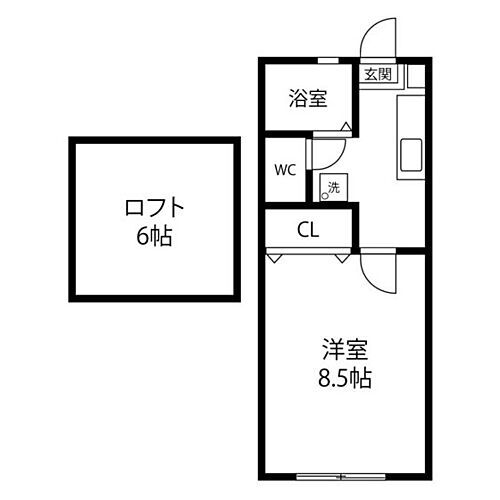 ユーハイツ小松島 1階 1K 賃貸物件詳細