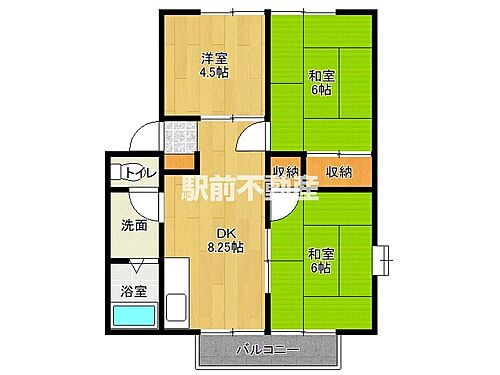 佐賀県佐賀市鍋島3丁目14-22 鍋島駅 3DK アパート 賃貸物件詳細