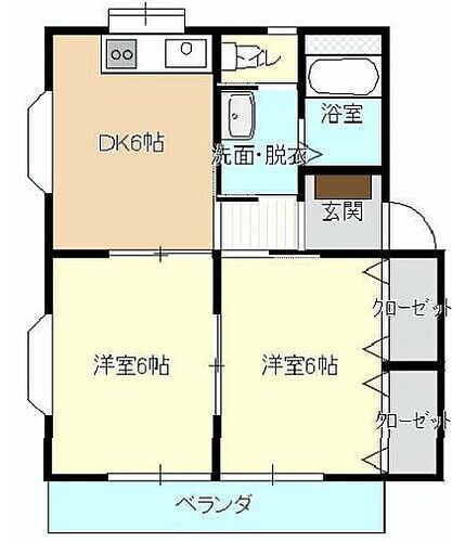 静岡県浜松市中央区曳馬5丁目 曳馬駅 2DK アパート 賃貸物件詳細