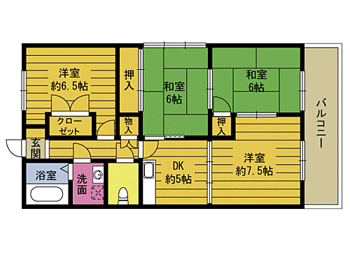 大分県大分市大字三芳志手 大分駅 3LDK マンション 賃貸物件詳細