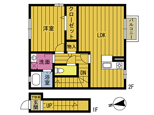 大分県大分市大字光吉 敷戸駅 1LDK アパート 賃貸物件詳細