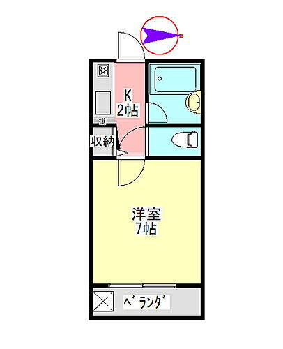 セレス日野 2階 1K 賃貸物件詳細