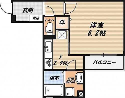 大阪府高槻市栄町4丁目 富田駅 1K アパート 賃貸物件詳細