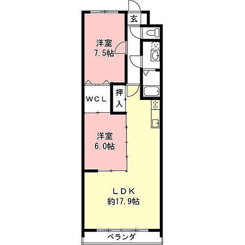 岐阜県岐阜市清本町1丁目 岐阜駅 2LDK アパート 賃貸物件詳細