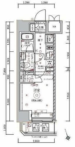 東京都品川区東五反田3丁目21-6 大崎駅 1K マンション 賃貸物件詳細
