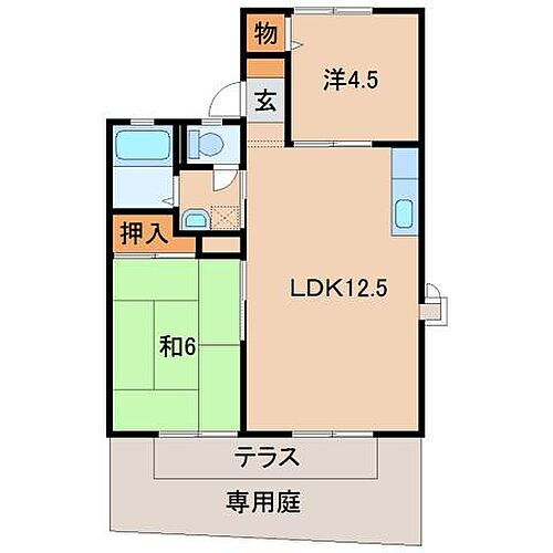 和歌山県和歌山市津秦 日前宮駅 2LDK アパート 賃貸物件詳細