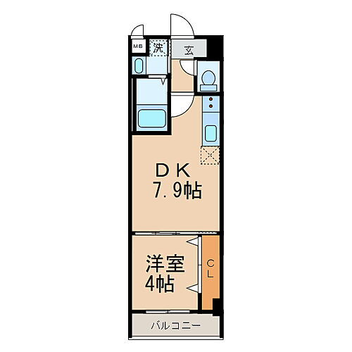 和歌山県和歌山市友田町5丁目 和歌山駅 1DK マンション 賃貸物件詳細