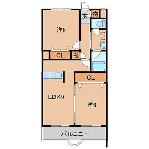 和歌山県橋本市野 紀伊山田駅 2LDK マンション 賃貸物件詳細