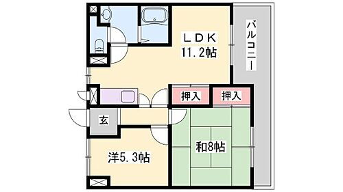 兵庫県加古川市尾上町池田 浜の宮駅 2LDK マンション 賃貸物件詳細