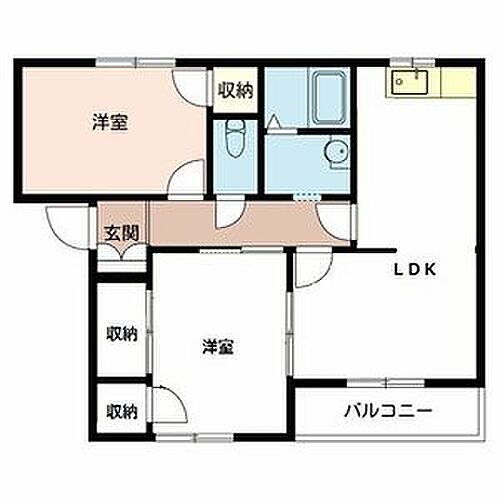 兵庫県姫路市田寺東3丁目 播磨高岡駅 2LDK アパート 賃貸物件詳細