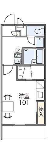 レオパレス平和 2階 1K 賃貸物件詳細