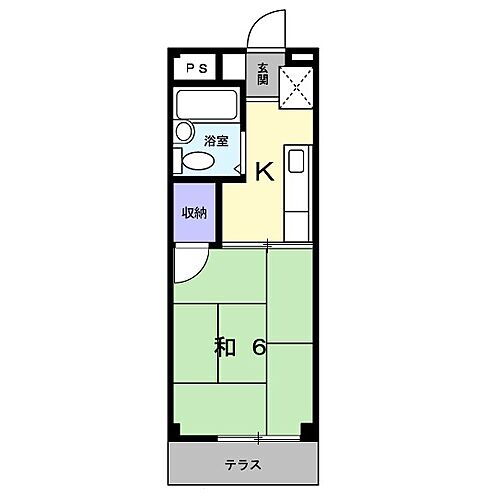 大阪府箕面市外院3丁目 彩都西駅 1K アパート 賃貸物件詳細