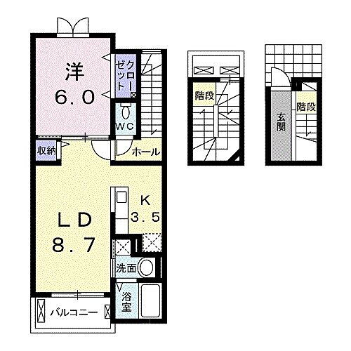 大阪府豊中市上新田2丁目 千里中央駅 1LDK アパート 賃貸物件詳細