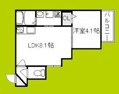 わいわいライン淡路 2階 1LDK 賃貸物件詳細