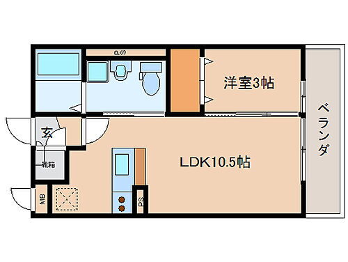 フィオーレ三条 3階 1LDK 賃貸物件詳細