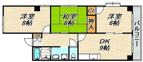 兵庫県神戸市須磨区須磨浦通4丁目 須磨駅 3DK マンション 賃貸物件詳細