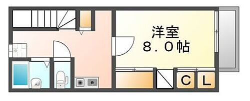 広島県福山市三吉町5丁目 福山駅 1K アパート 賃貸物件詳細