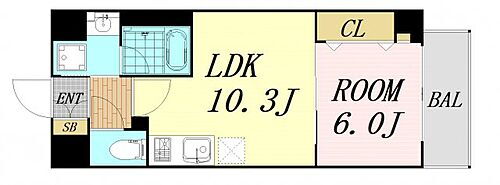 フォートレス神崎川センター 3階 1LDK 賃貸物件詳細