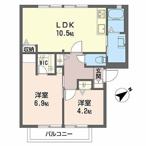 兵庫県相生市大島町 相生駅 2LDK アパート 賃貸物件詳細