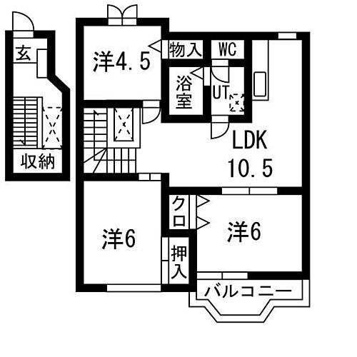 兵庫県姫路市広畑区小坂 はりま勝原駅 3LDK アパート 賃貸物件詳細