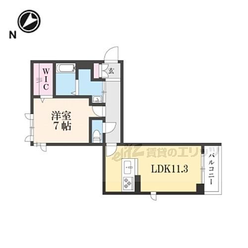 滋賀県近江八幡市中小森町 近江八幡駅 1LDK マンション 賃貸物件詳細