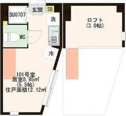 東京都北区赤羽南2丁目 赤羽駅 ワンルーム アパート 賃貸物件詳細