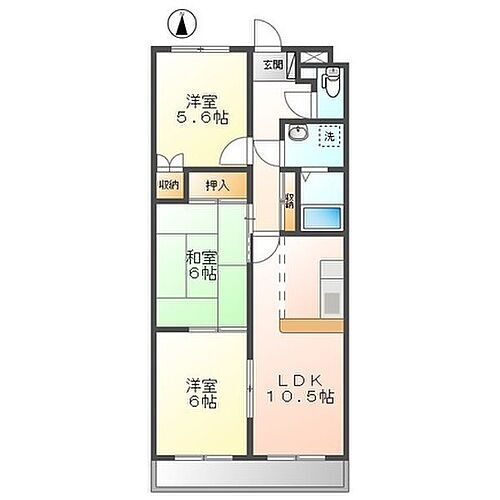 滋賀県守山市伊勢町 栗東駅 3LDK マンション 賃貸物件詳細