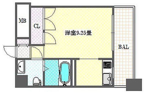 ルネ日本橋アネーロ 9階 ワンルーム 賃貸物件詳細