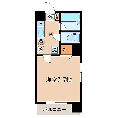 宮城県仙台市青葉区本町2丁目 勾当台公園駅 1K マンション 賃貸物件詳細