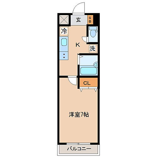 宮城県仙台市宮城野区新田東3丁目 小鶴新田駅 1K マンション 賃貸物件詳細