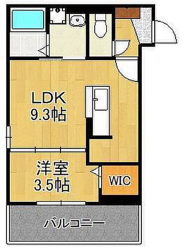 福岡県北九州市小倉北区下富野2丁目 小倉駅 1LDK アパート 賃貸物件詳細