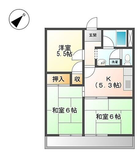 三重県桑名市大字小貝須 益生駅 3K アパート 賃貸物件詳細