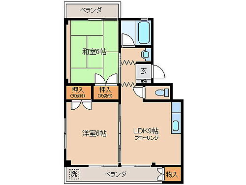 三重県鈴鹿市若松西5丁目 伊勢若松駅 2LDK アパート 賃貸物件詳細