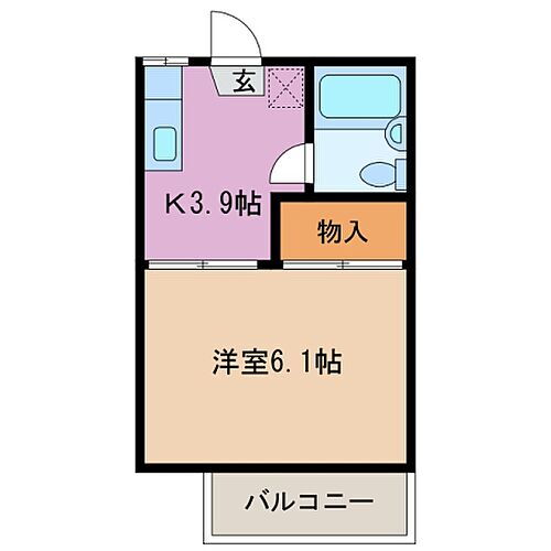 三重県津市栗真中山町 高田本山駅 1K アパート 賃貸物件詳細