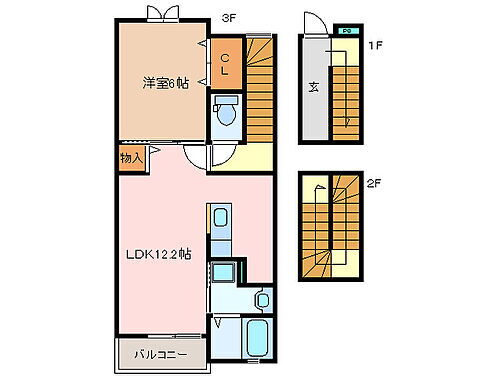 三重県松阪市南町 松阪駅 1LDK アパート 賃貸物件詳細