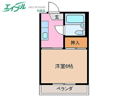第一サニーコーポ 2階 1K 賃貸物件詳細