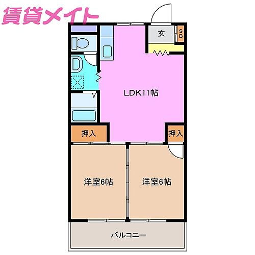 三重県津市一志町高野 川合高岡駅 2LDK マンション 賃貸物件詳細
