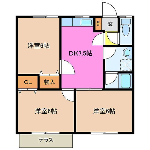 三重県伊勢市小俣町明野 明野駅 3DK アパート 賃貸物件詳細