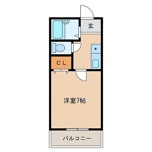 三重県津市江戸橋1丁目 江戸橋駅 1K アパート 賃貸物件詳細