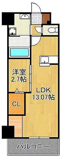 エミネント水巻駅前 7階 1LDK 賃貸物件詳細