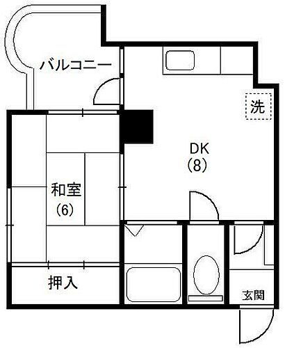 神奈川県厚木市旭町2丁目 本厚木駅 1DK マンション 賃貸物件詳細