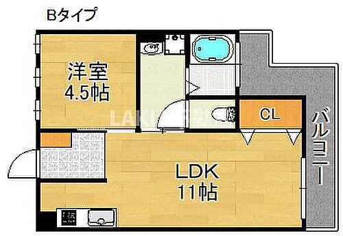 グラッドマンション天神ノ森 3階 1LDK 賃貸物件詳細