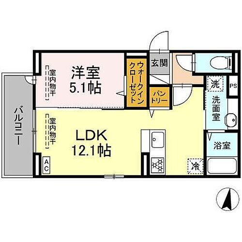 岡山県倉敷市美和1丁目1116-6 倉敷駅 1LDK アパート 賃貸物件詳細