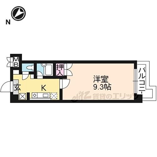 滋賀県草津市野路東4丁目 南草津駅 1K マンション 賃貸物件詳細