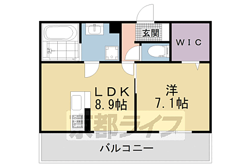 京都府城陽市久世北垣内 久津川駅 1LDK アパート 賃貸物件詳細