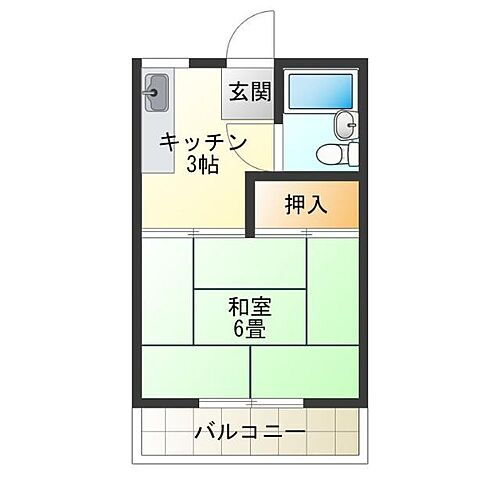 大阪府大阪市西成区玉出西1丁目 玉出駅 1K マンション 賃貸物件詳細