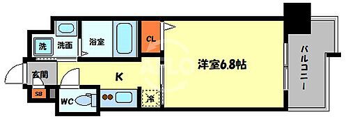 大阪府大阪市天王寺区大道2丁目 寺田町駅 1K マンション 賃貸物件詳細