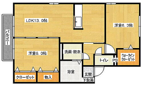 広島県広島市安佐南区山本7丁目 下祇園駅 2LDK アパート 賃貸物件詳細